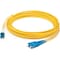 Add-On This Is A 1M Lc (Male) To Angled Sc (Male) Yellow Duplex Riser-Rated ADD-ASC-LC-1M9SMF - alternate 1